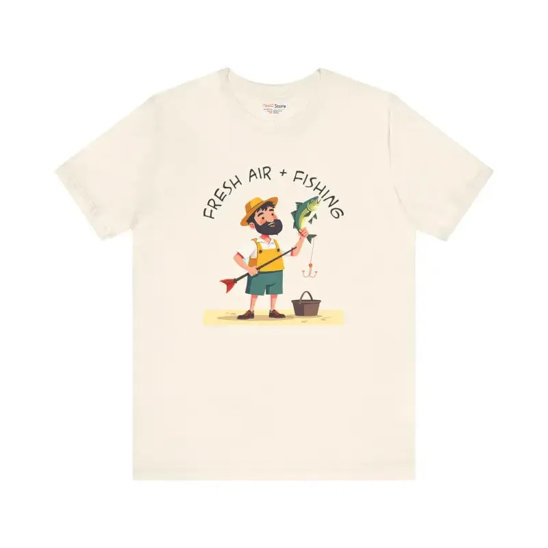 Fresh Air Fishing Unisex Jersey Tee for Smooth Catches
