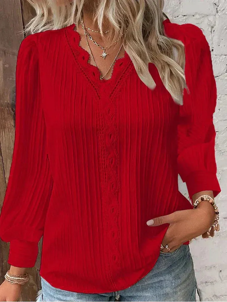 Gail | Chic Blouse with Print