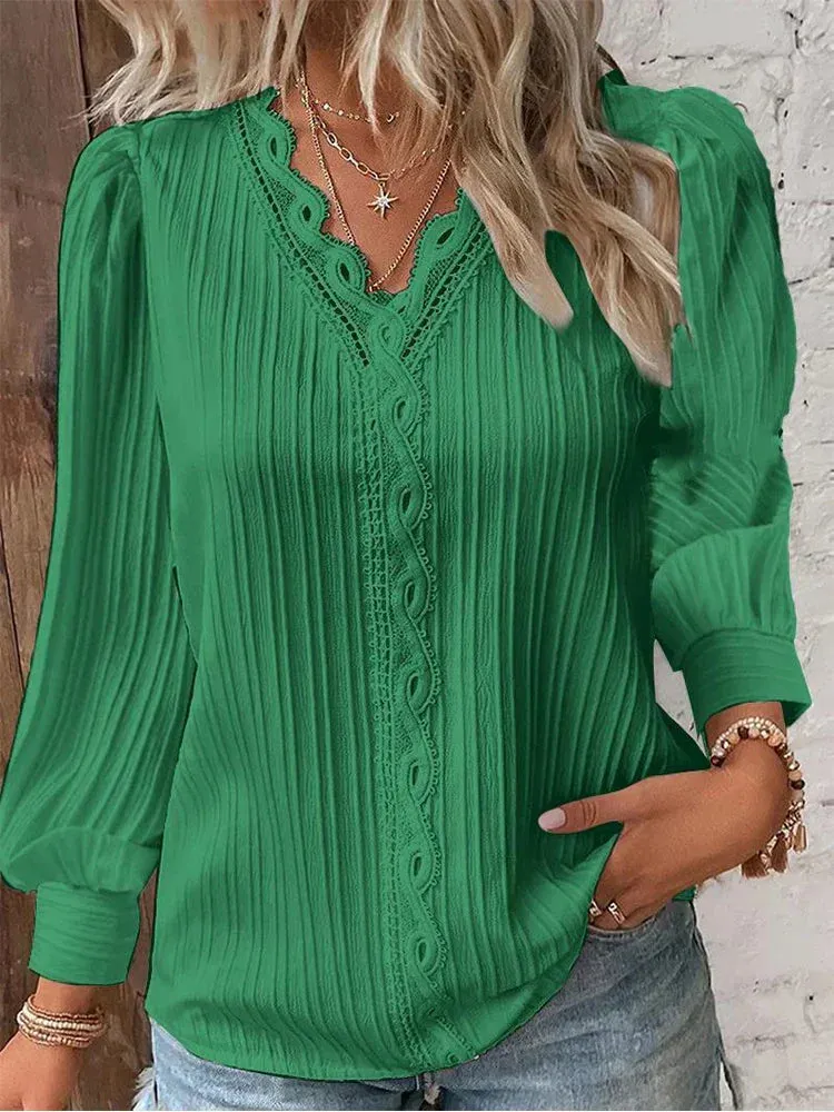 Gail | Chic Blouse with Print