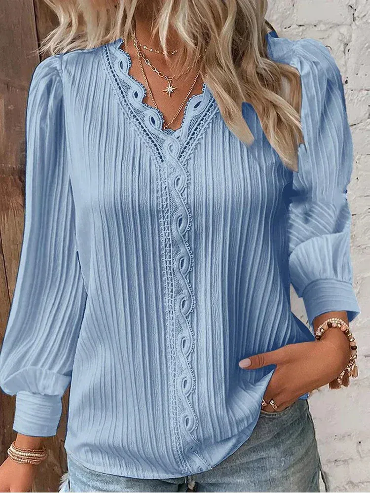 Gail | Chic Blouse with Print