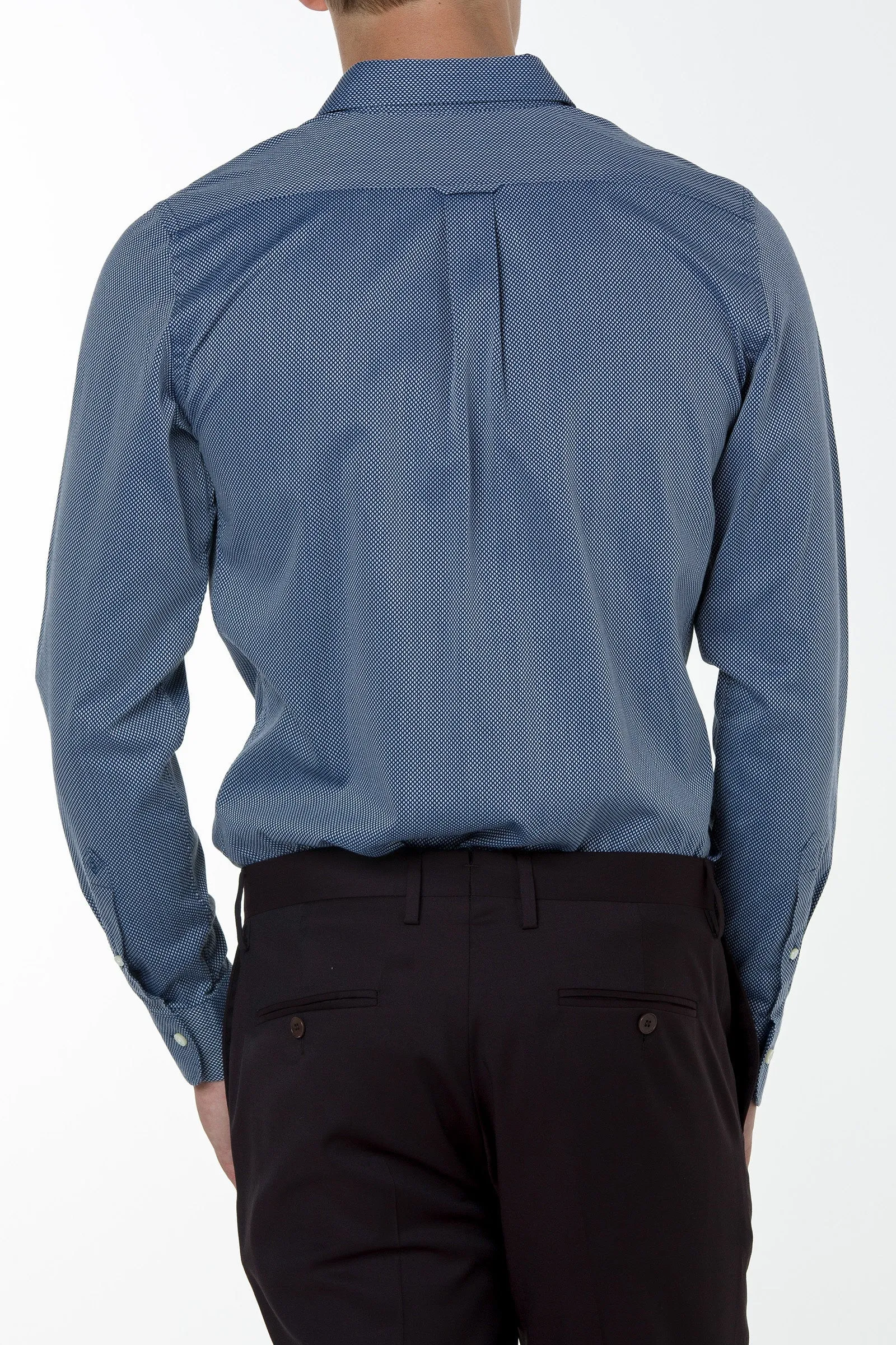 GANT DIAMOND G Men's Fitted Dobby Amalfi Shirt 3050406 Size M $225 NWT