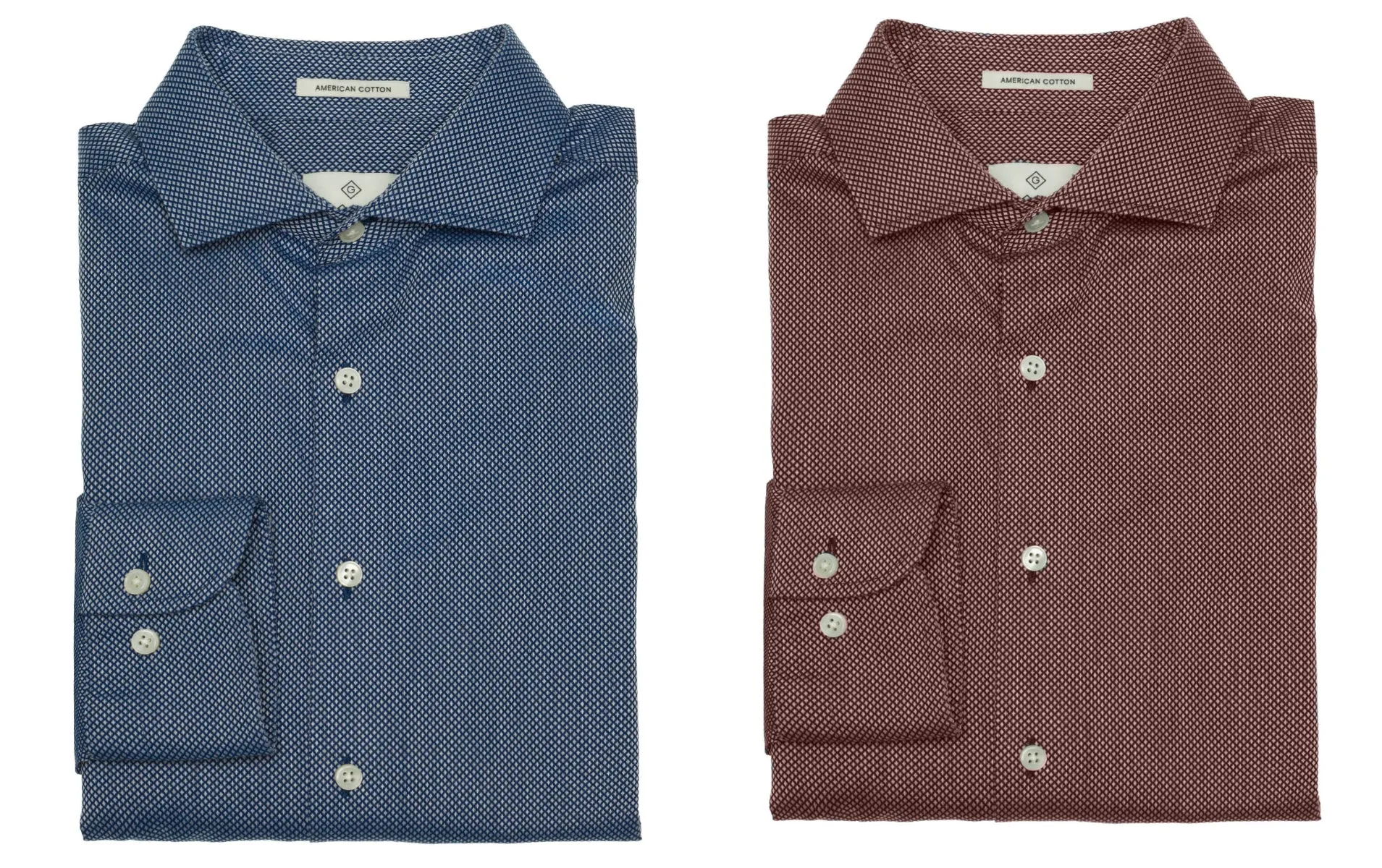 GANT DIAMOND G Men's Fitted Dobby Amalfi Shirt 3050406 Size M $225 NWT