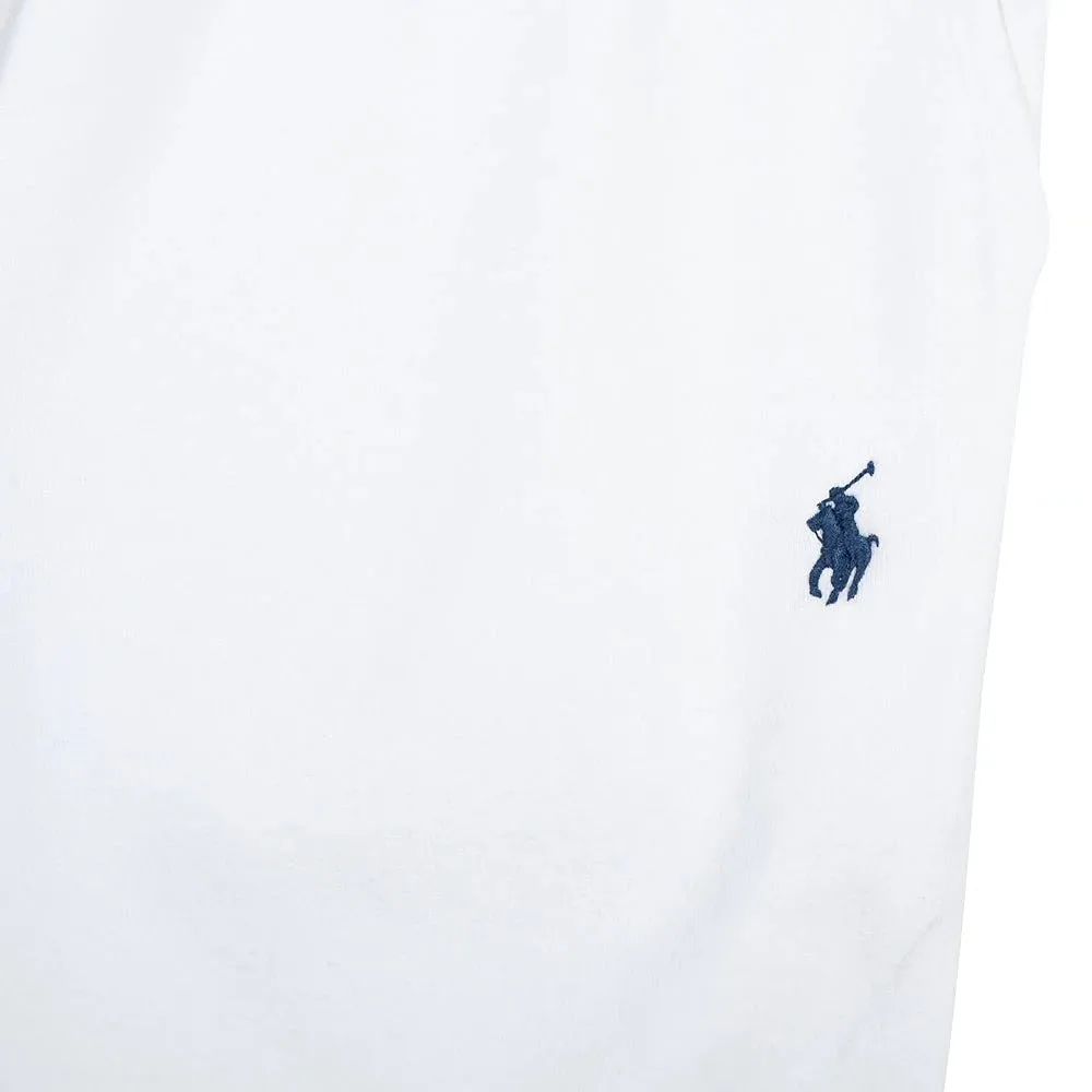 Garment Dyed Fleece Shorts - White