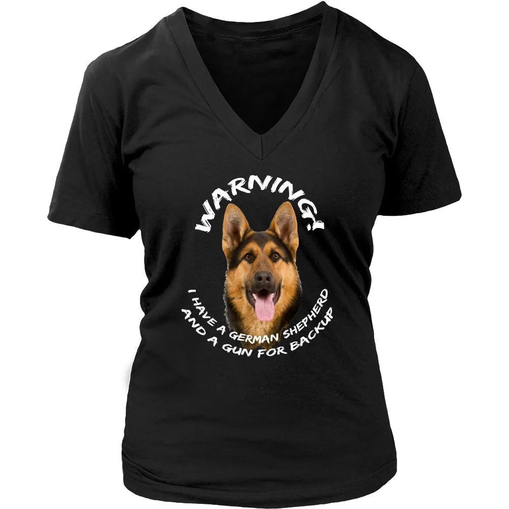 German Shepherd Warning (clearance) Size small