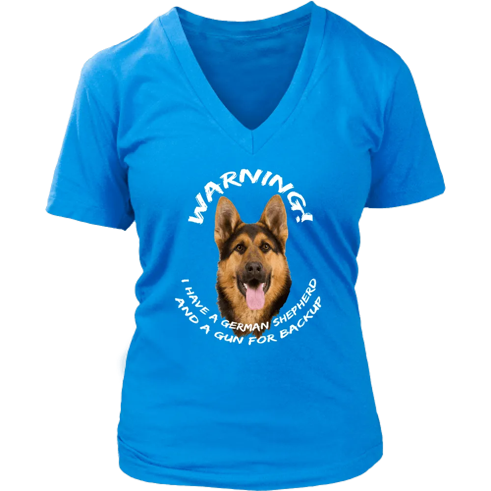 German Shepherd Warning (clearance) Size small