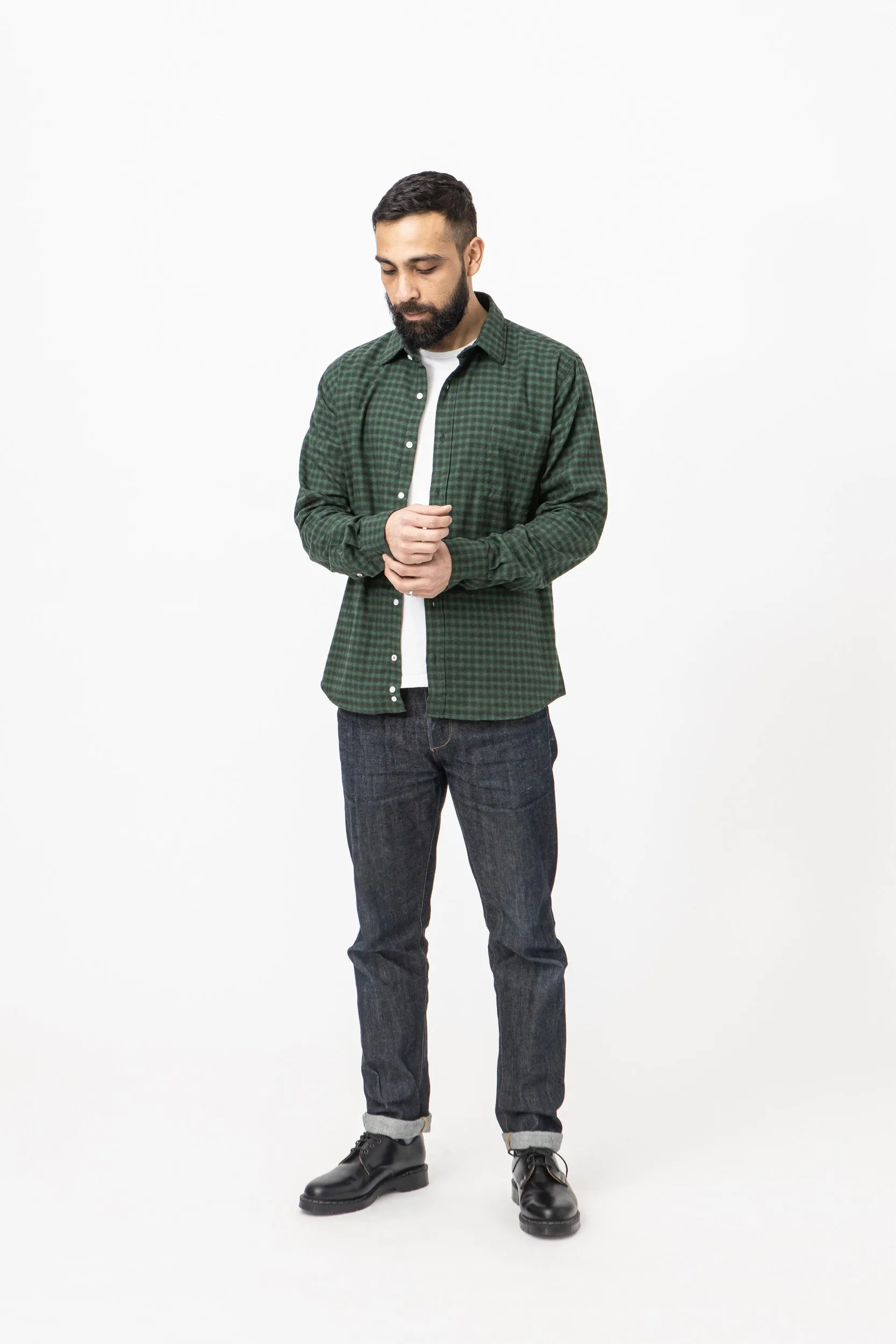 Gingham Shirt - Green
