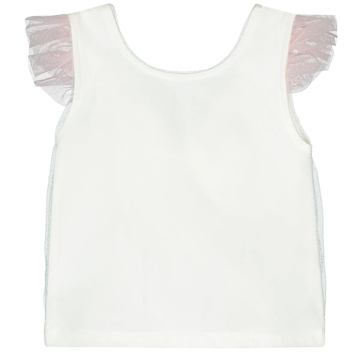Girl Top and Tutu Skort 2 Pieces Set