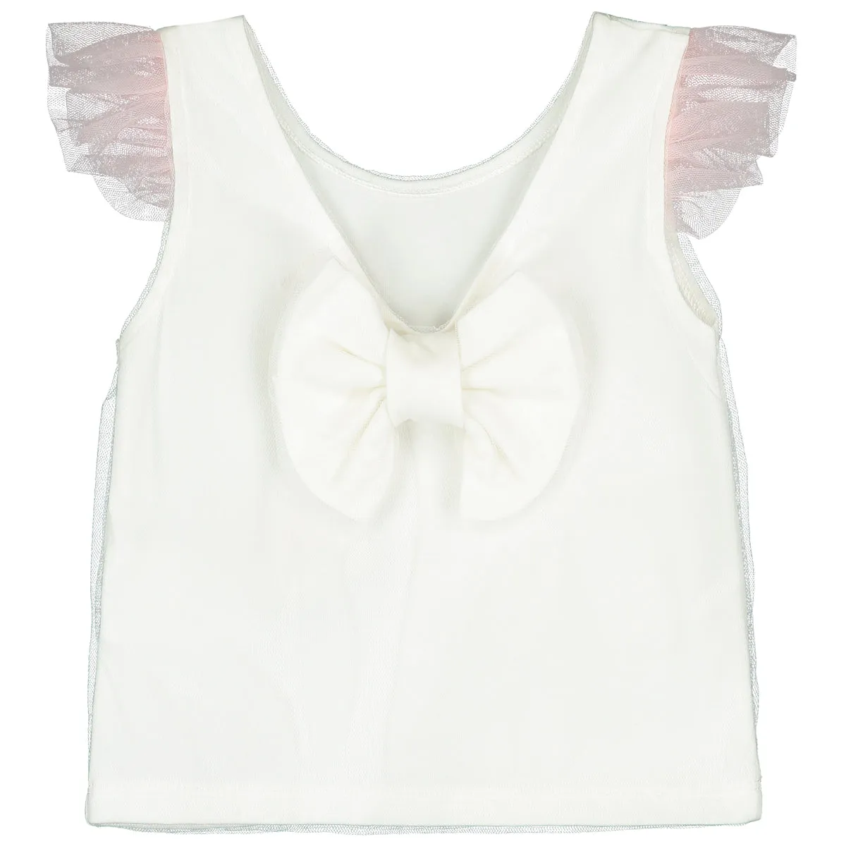 Girl Top and Tutu Skort 2 Pieces Set