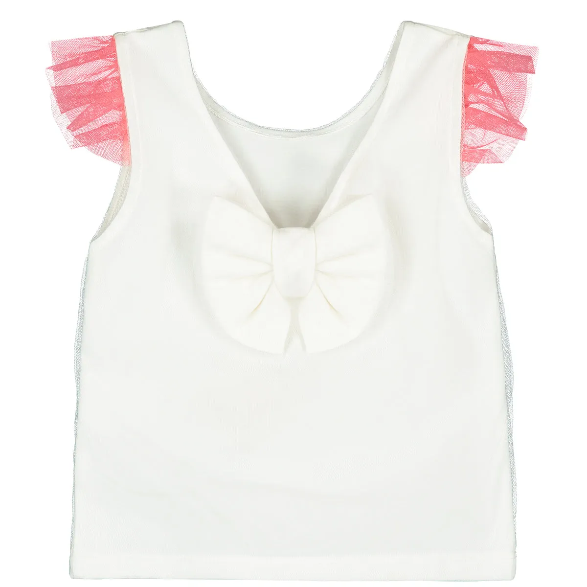 Girl Top and Tutu Skort 2 Pieces Set