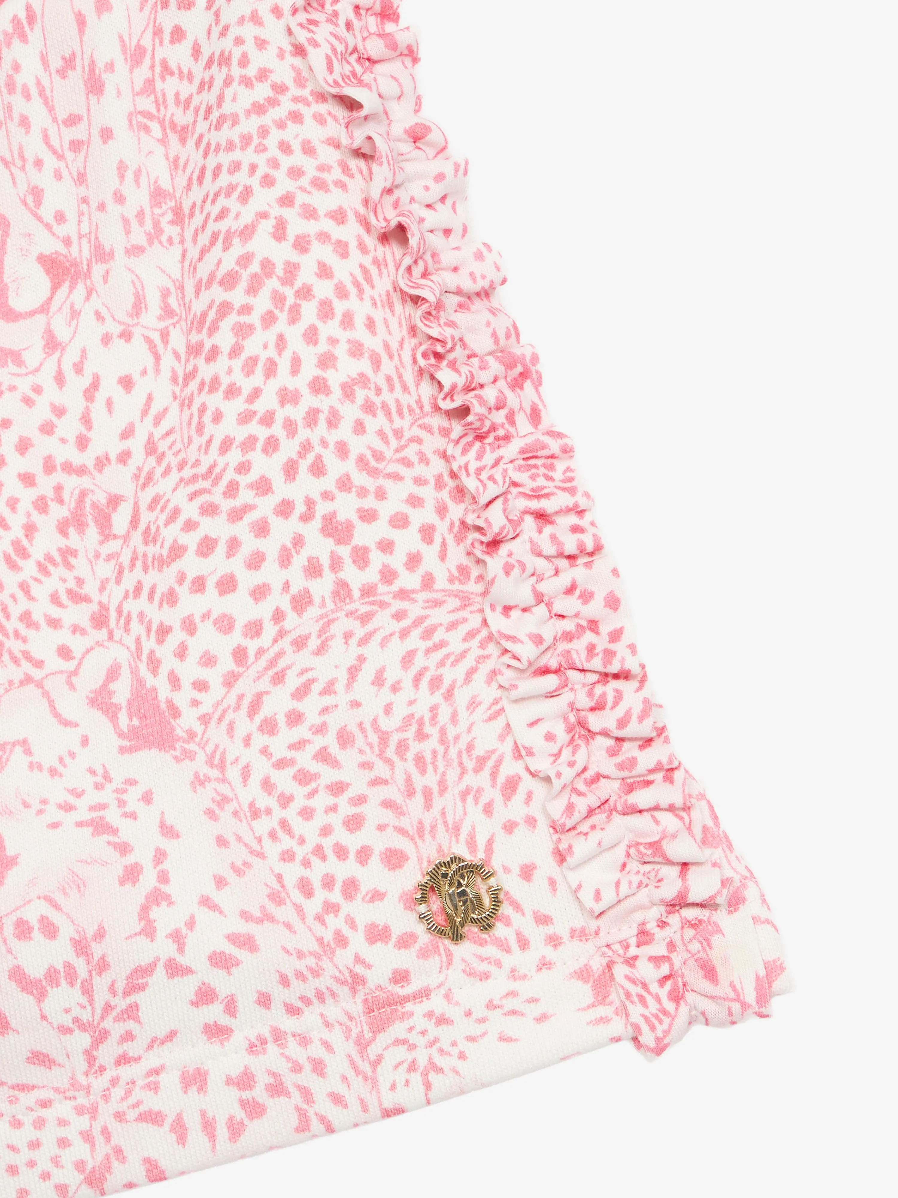 Girls Branded Shorts in Pink
