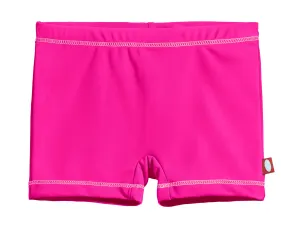 Girls UPF 50  Swim Boy Shorts  | Hot Pink