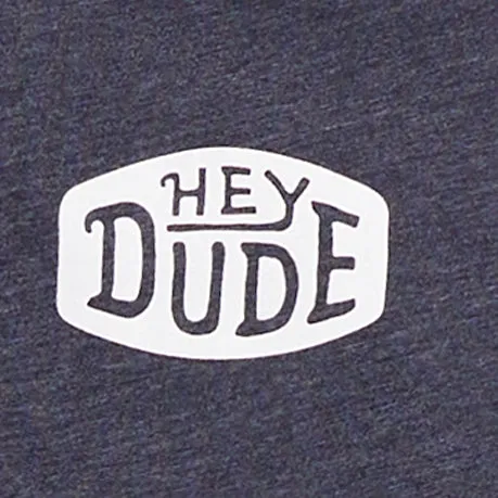 Go To Buckle Tee - Navy/Heather
