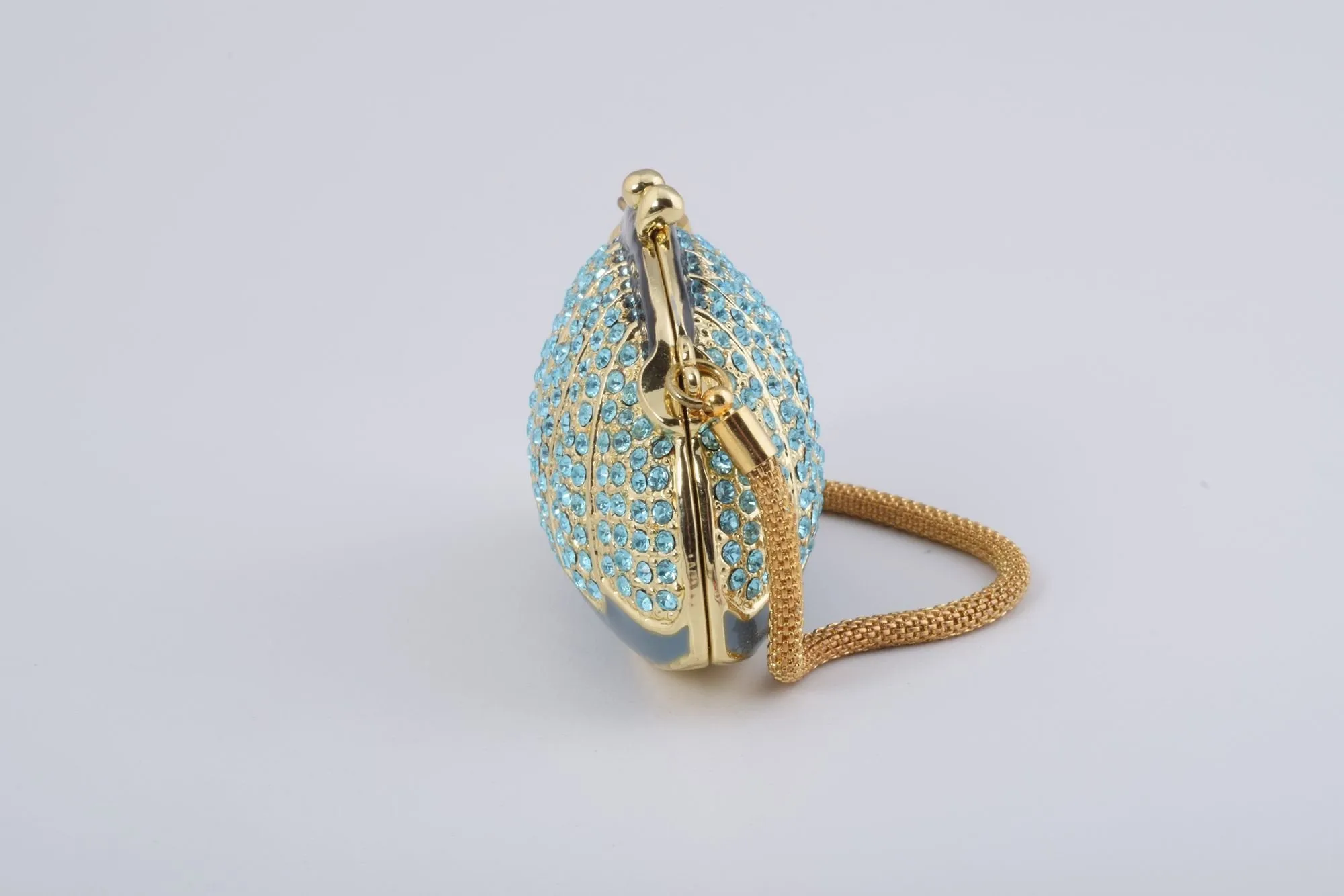 Golden Blue Woman Bag Box