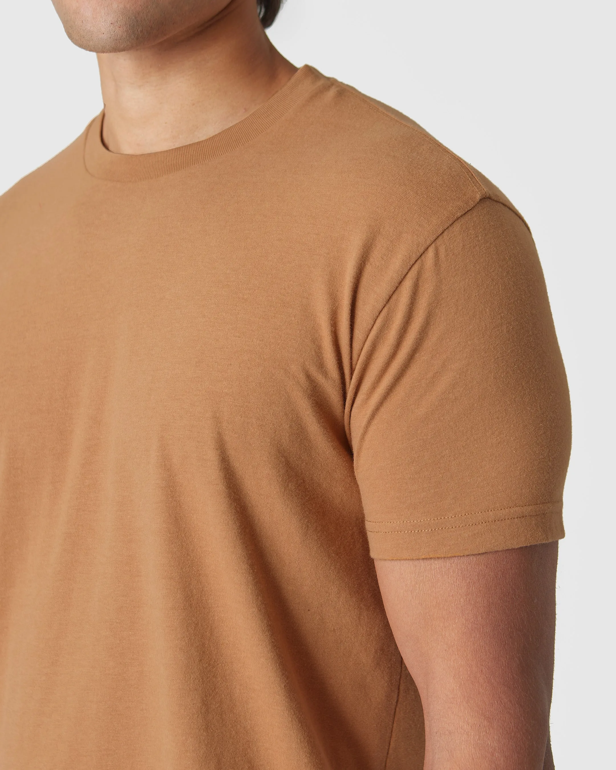 Golden Mane Short Sleeve Crew Neck Tee