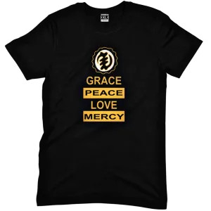 Grace Peace Love Mercy Unisex Tee