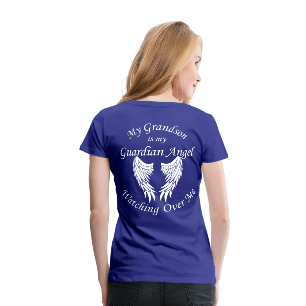 Grandson Guardian Angel Women’s Premium T-Shirt (CK3577)