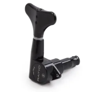 GraphTech RATIO Bass Guitar Machine Heads ~ 5-in-Line ~ Y Key ~ Black
