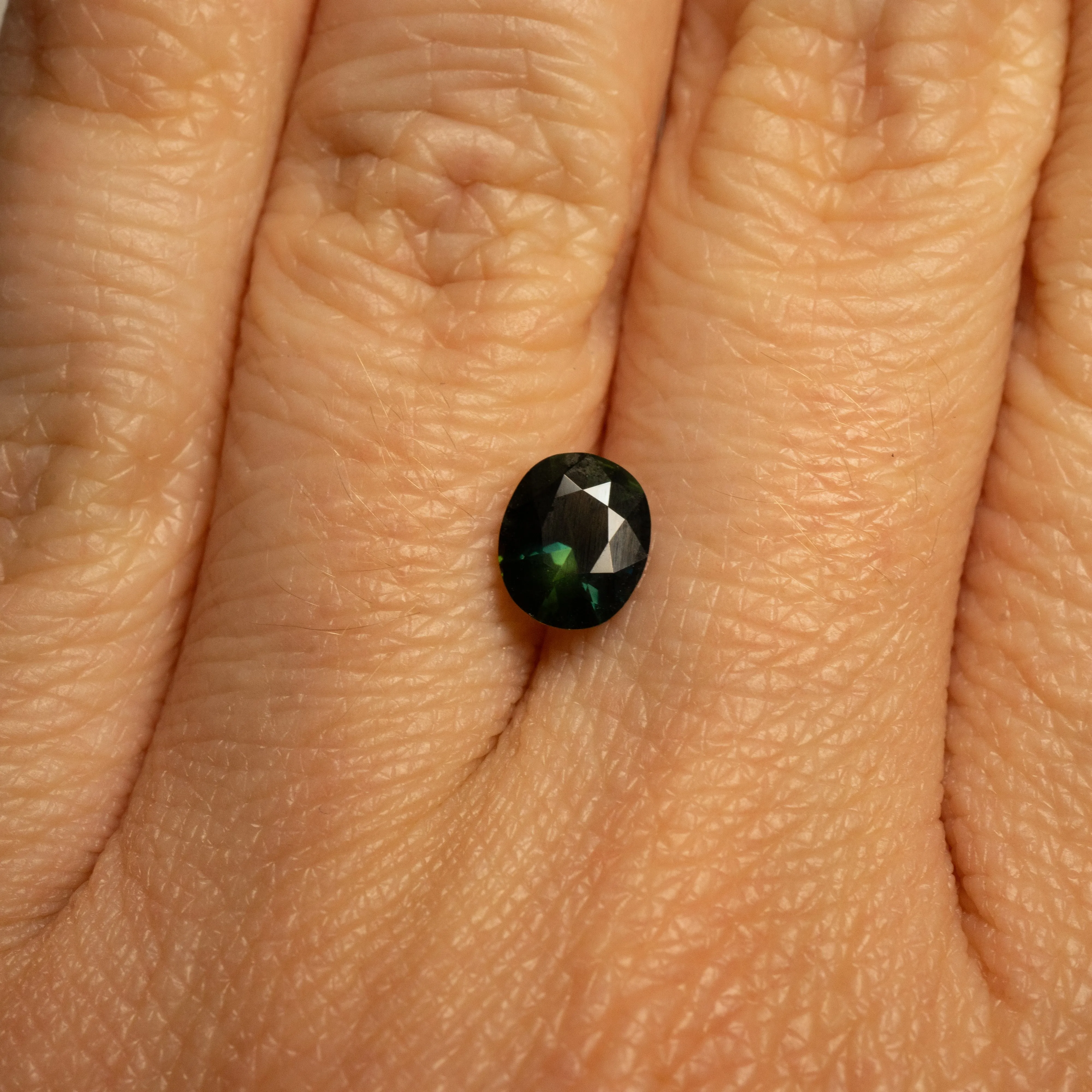 Green-Blue Oval Sapphire | 1.15ct | Australia Origin