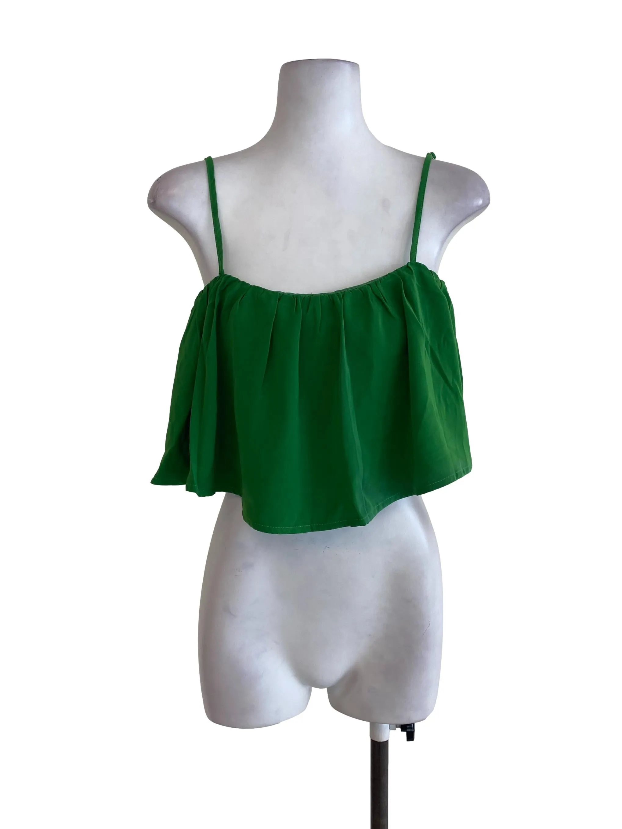 Green Layered Top