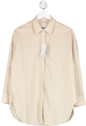grey ven Cream Bengal Sesame Shirt UK M