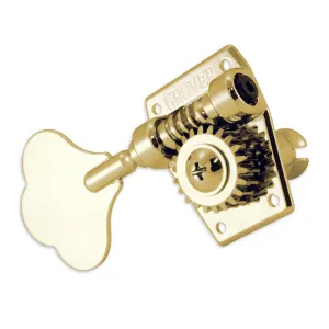 Grover Vintage Bass Machineheads ~ 2 2 ~ Gold