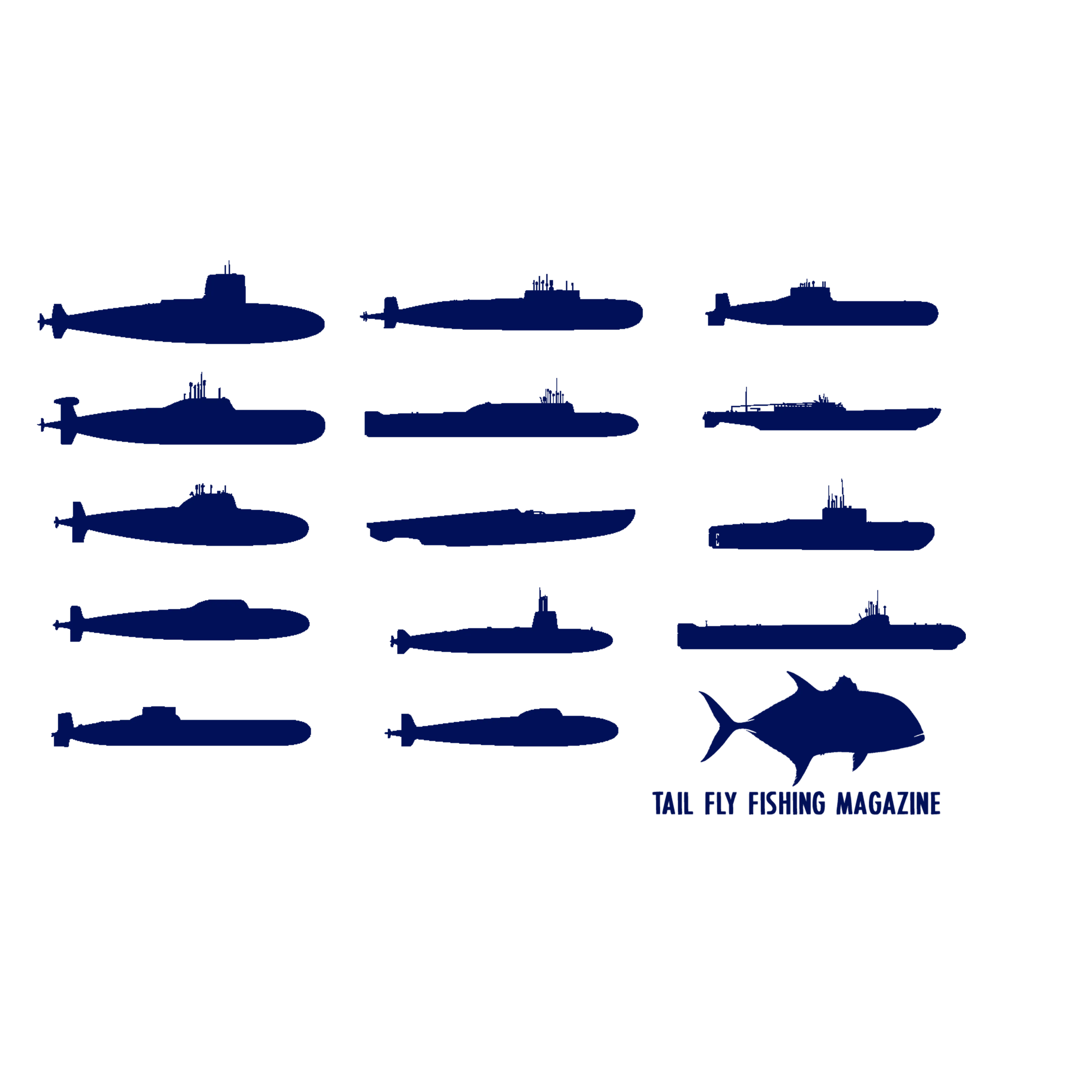 GT Submarine Tee Shirt (Blue)