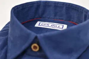 Gun Hill Mens Firth Cord Shirt - Blue