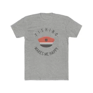 Happy Fisherman Fitted Tee