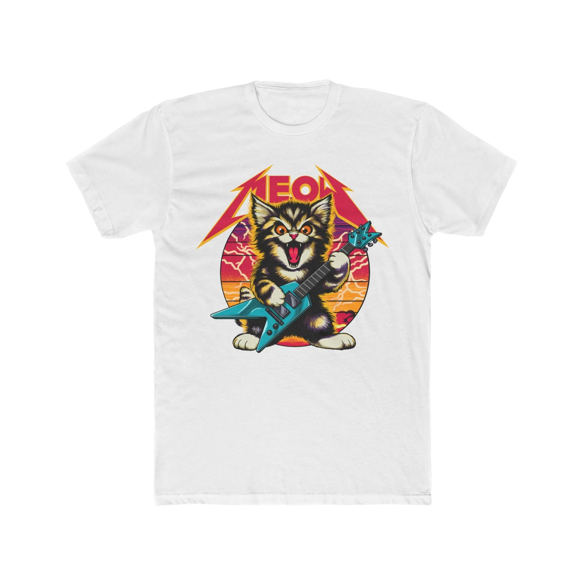 Hard Rock Kitty Pink -- On Next level T-Shirt
