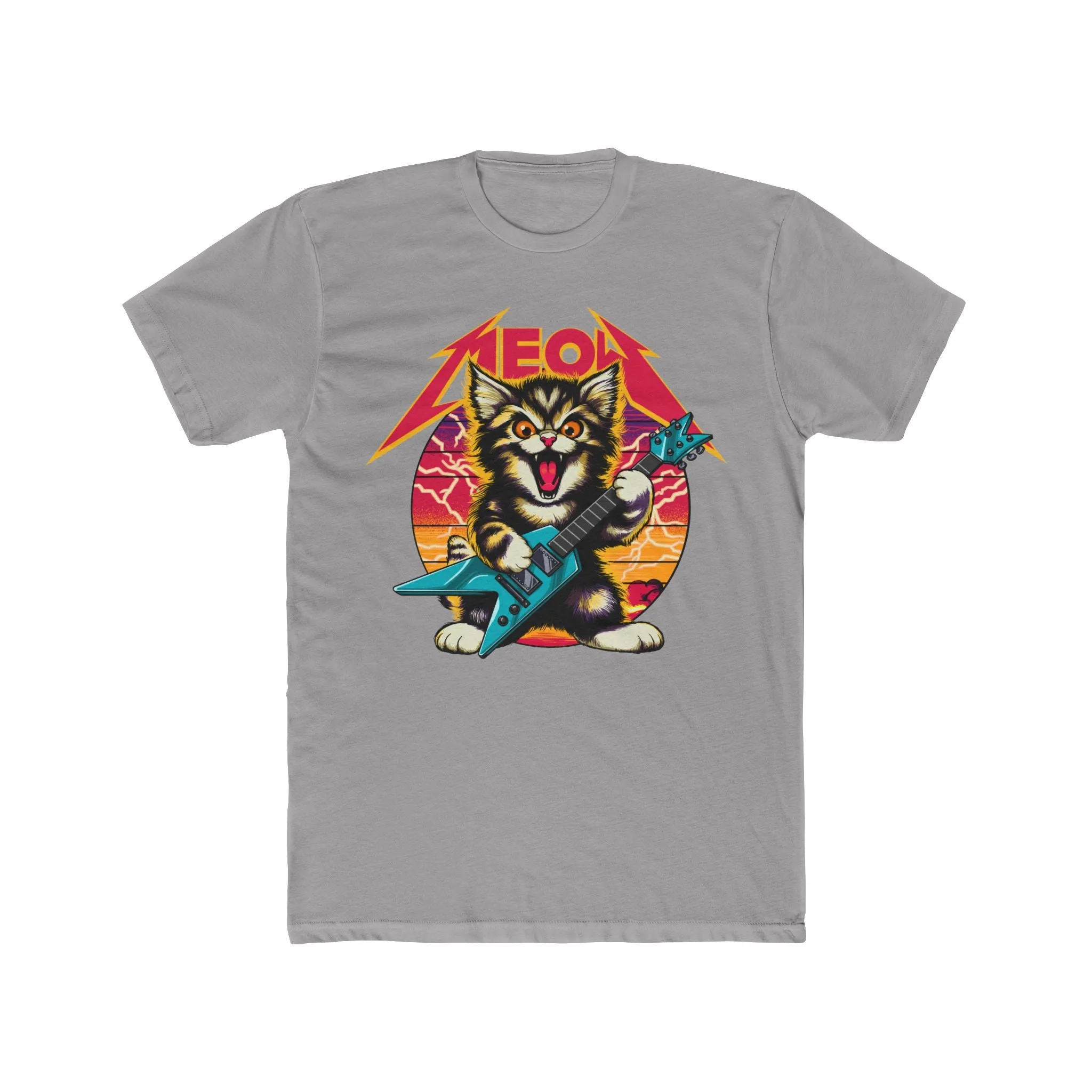 Hard Rock Kitty Pink -- On Next level T-Shirt