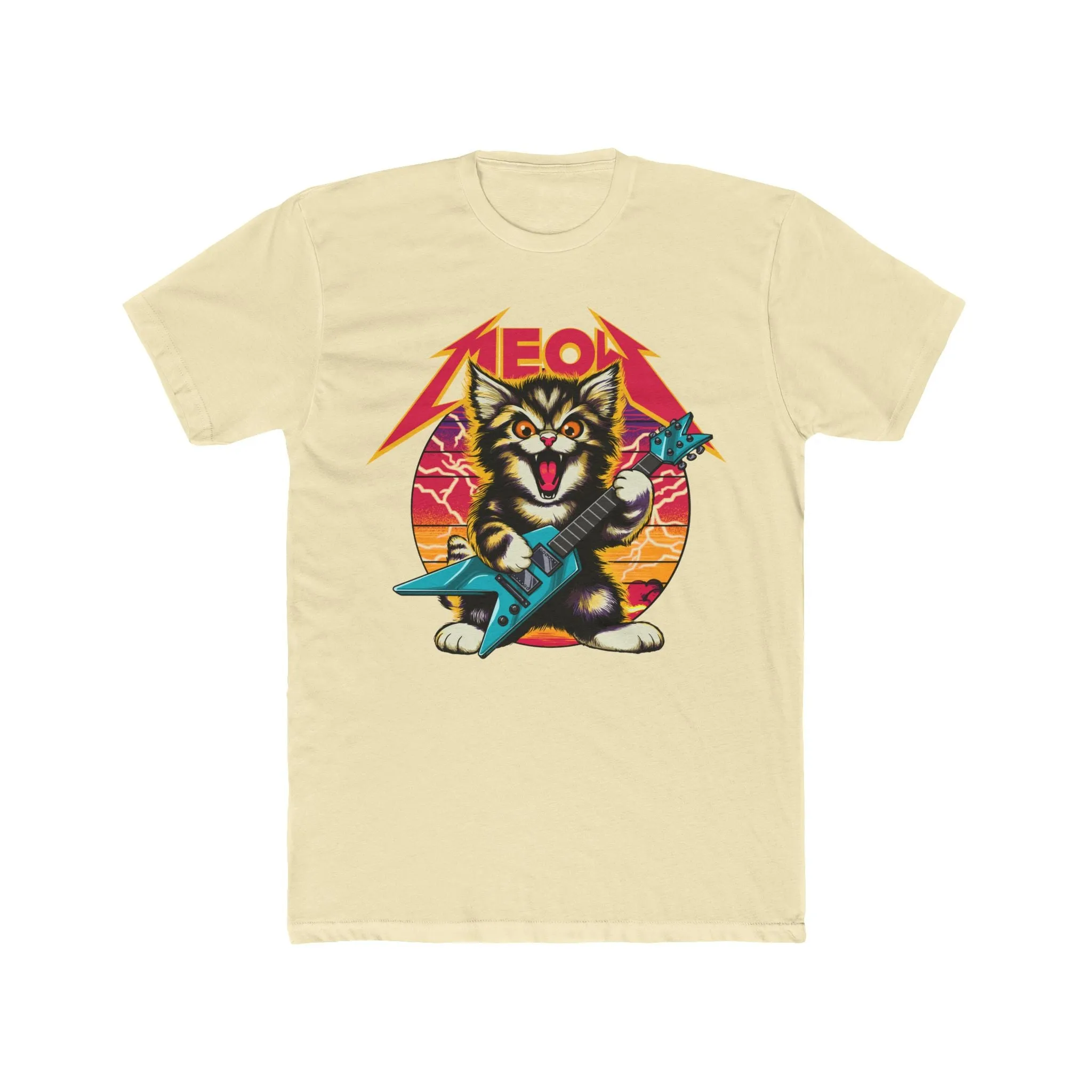 Hard Rock Kitty Pink -- On Next level T-Shirt