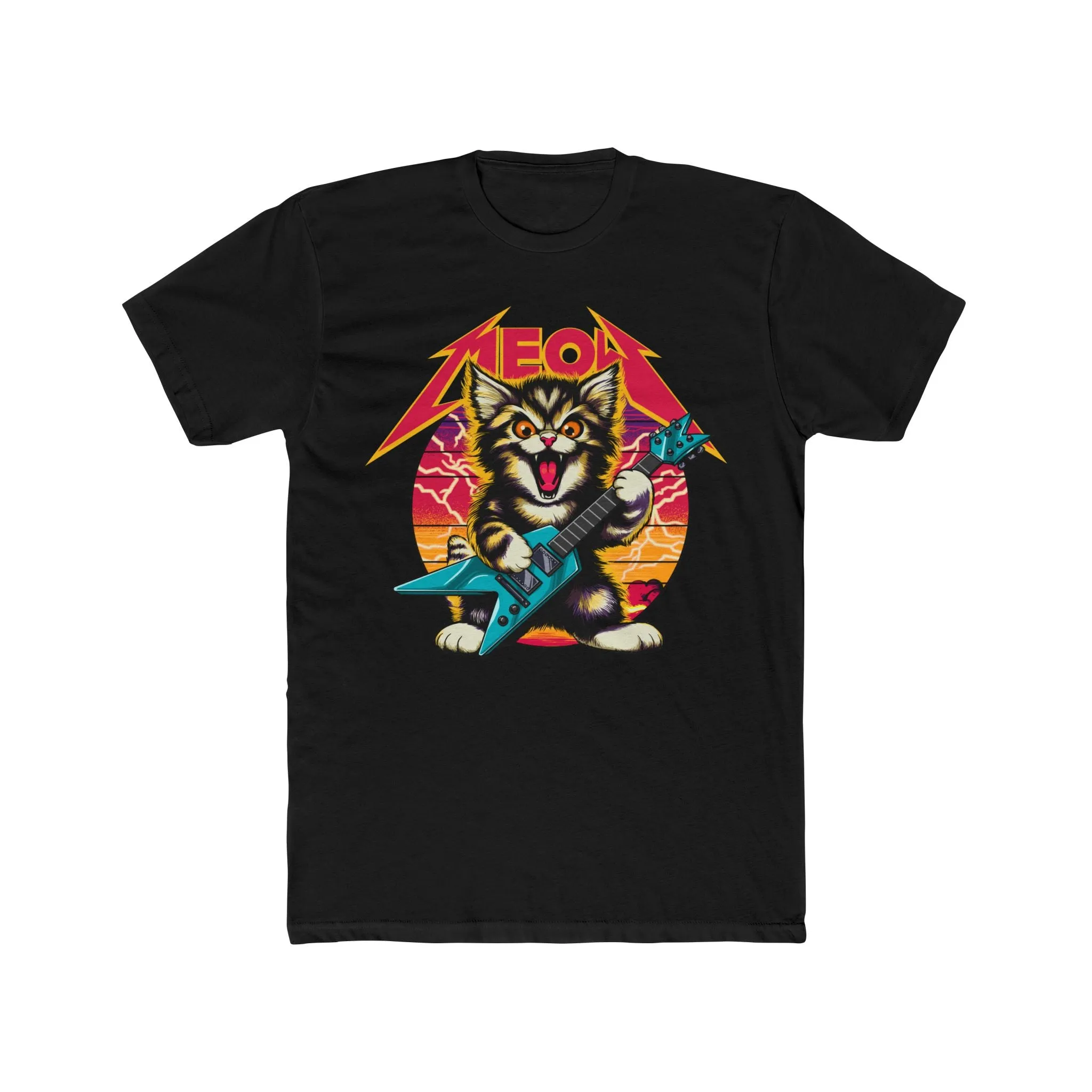 Hard Rock Kitty Pink -- On Next level T-Shirt