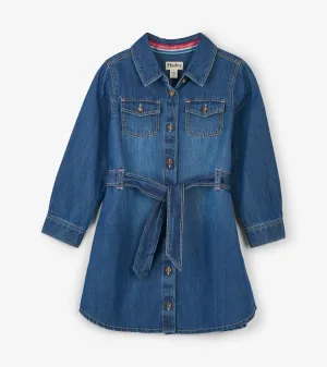 Hatley Button Down Denim Dress