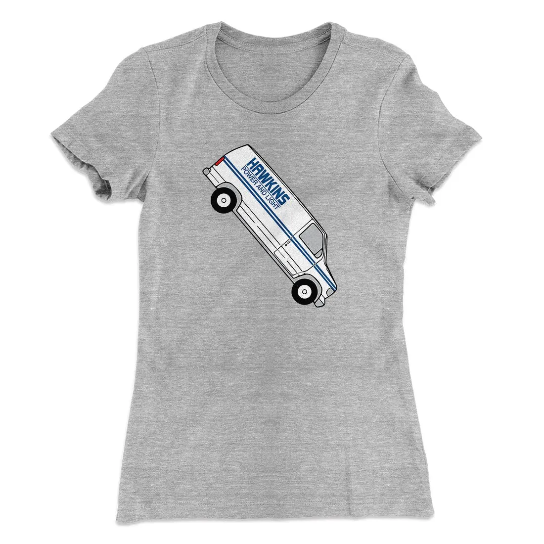 Hawkins Power and Light Van Women's T-Shirt