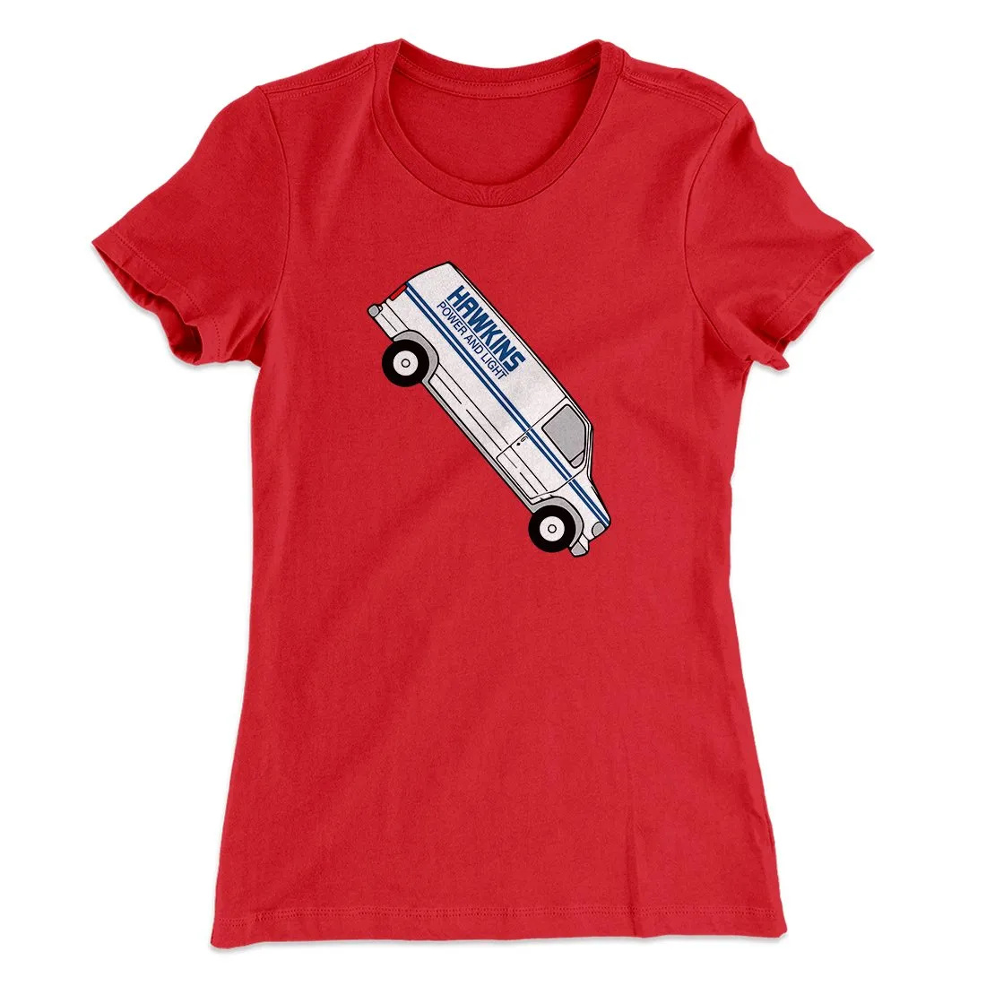Hawkins Power and Light Van Women's T-Shirt