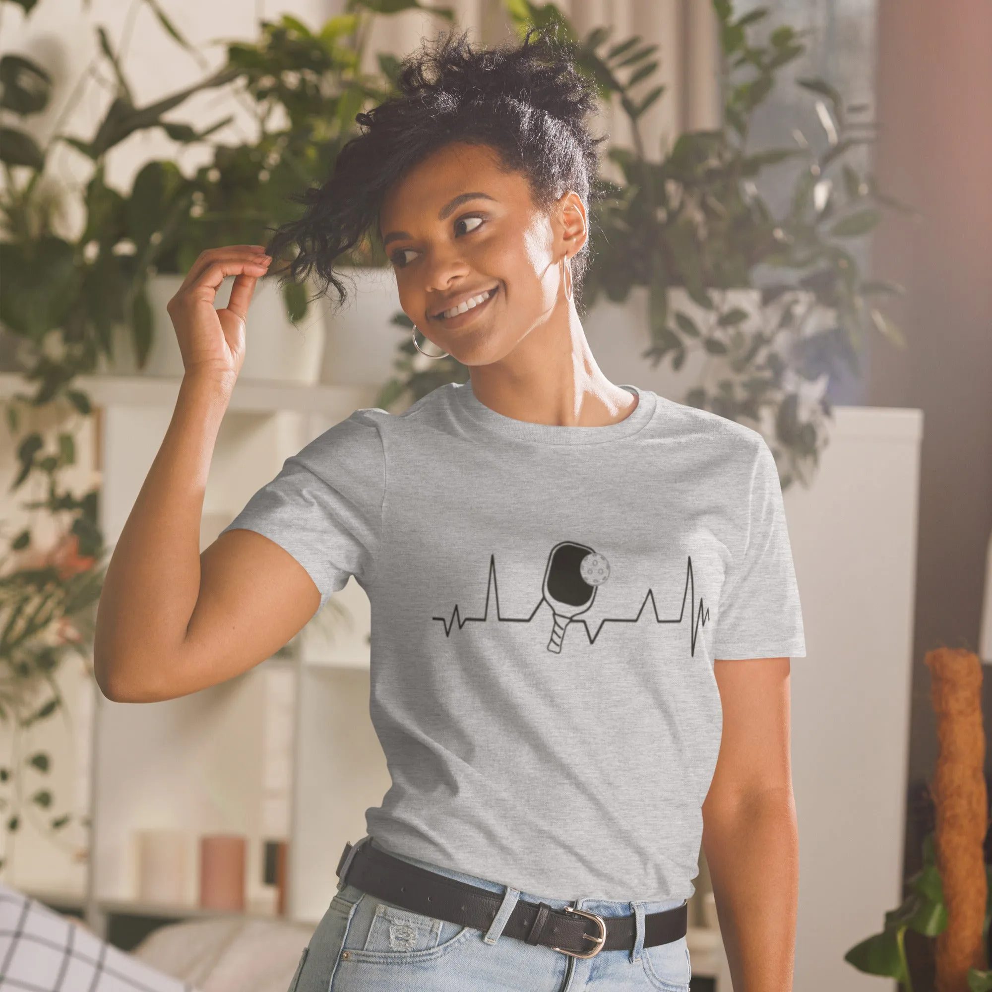 Heartbeat Pickleball Short-Sleeve Women's T-Shirt