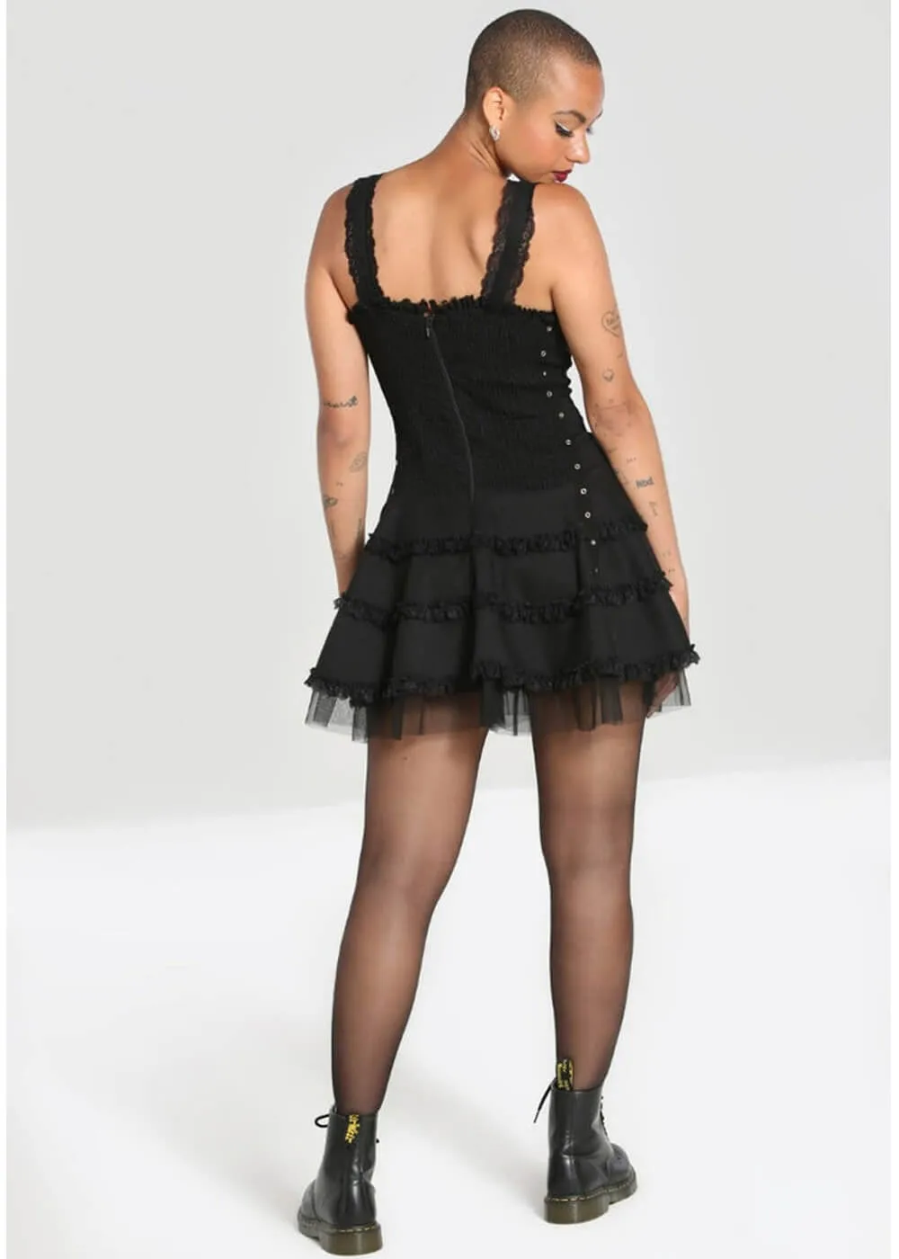 Hell Bunny Harley Dress Black