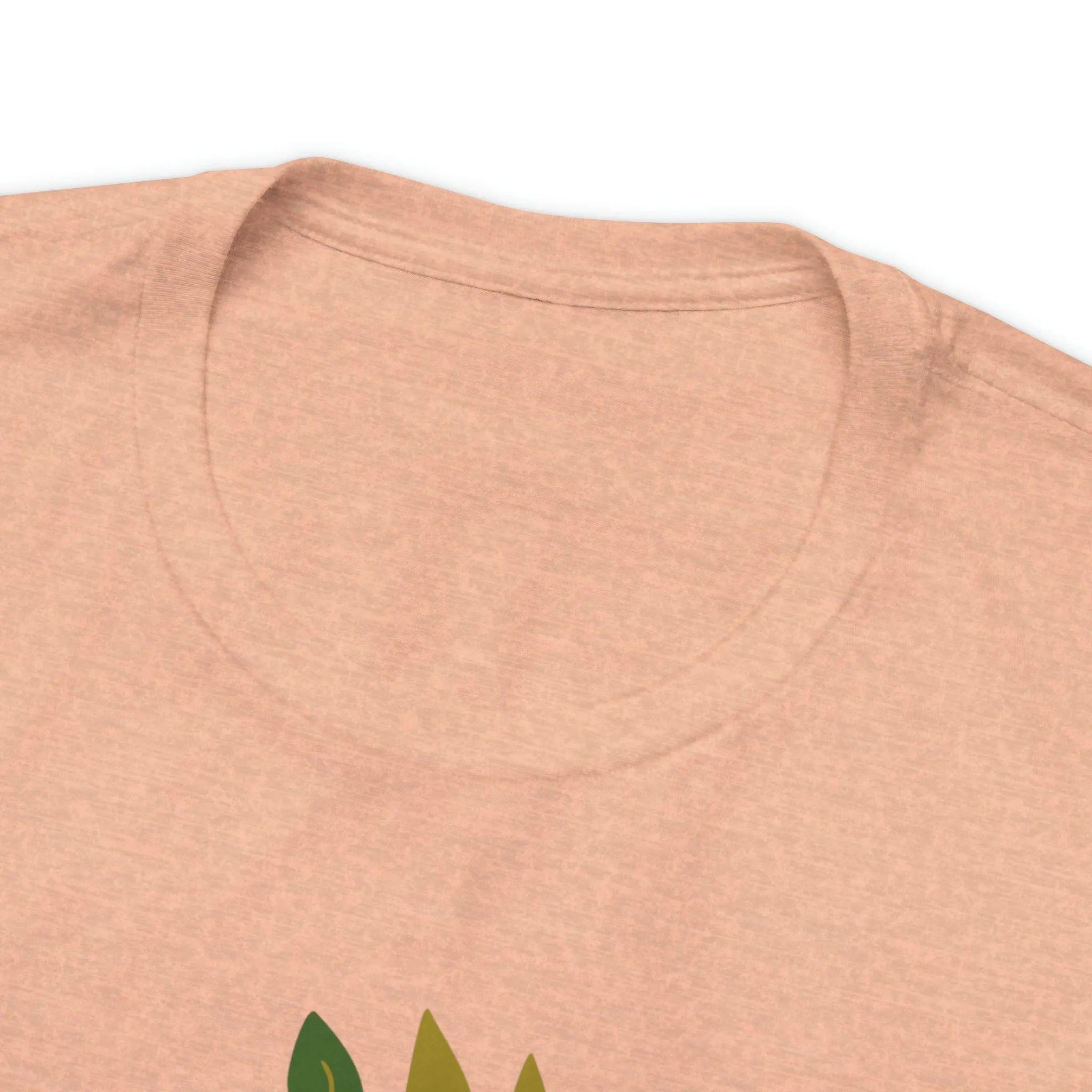 Hello Fall T-Shirt | Fall Leaves Tee |  Bella Canvas 3001 Unisex |  Thanksgiving Season Short Sleeve Tshirt