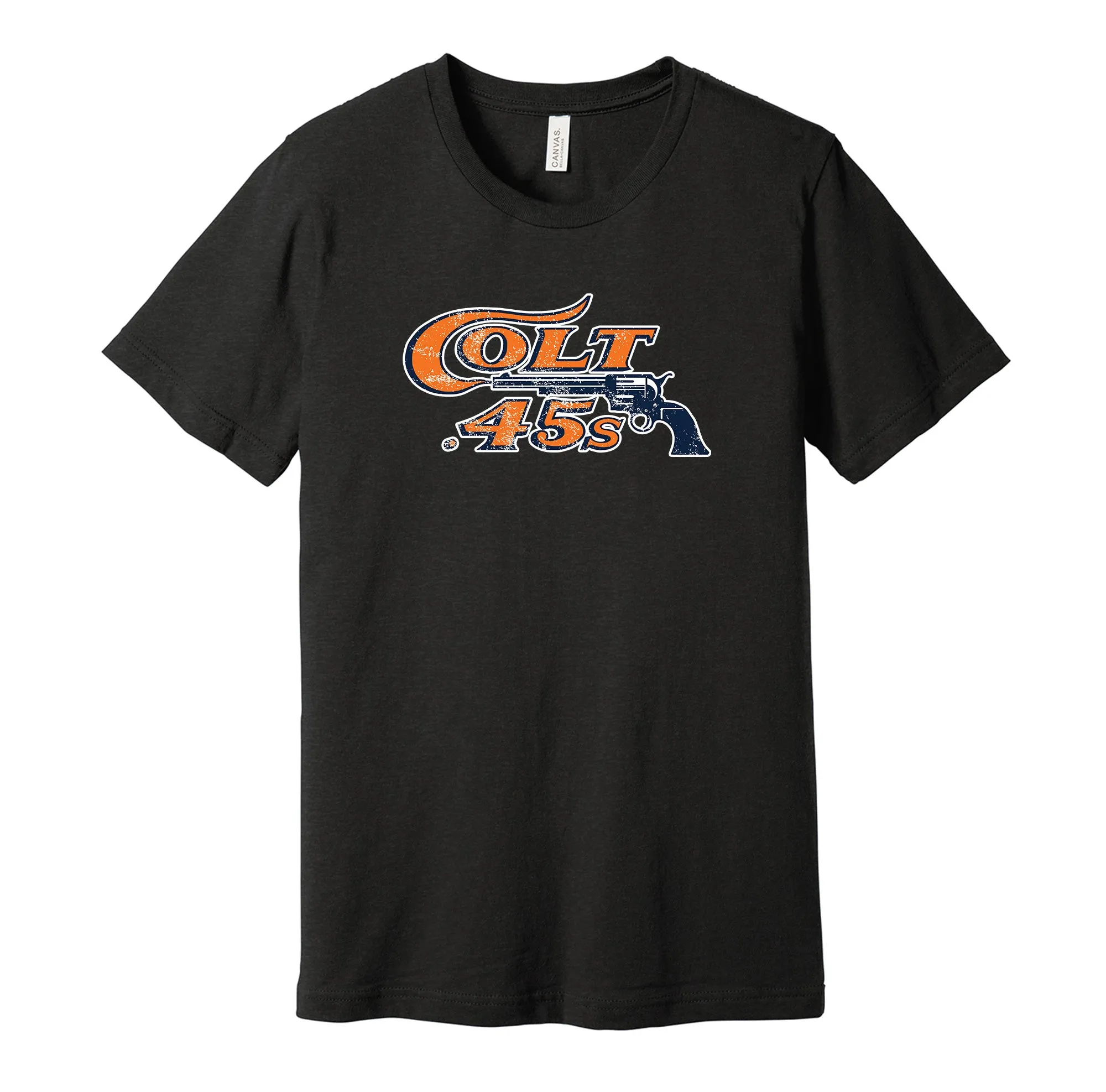 Houston Colt 45s Distressed Logo Shirt - Defunct Sports Team - Celebrate Texas Heritage and History - Hyper Than Hype