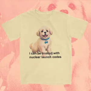 i can be trusted with nuclear launch codes