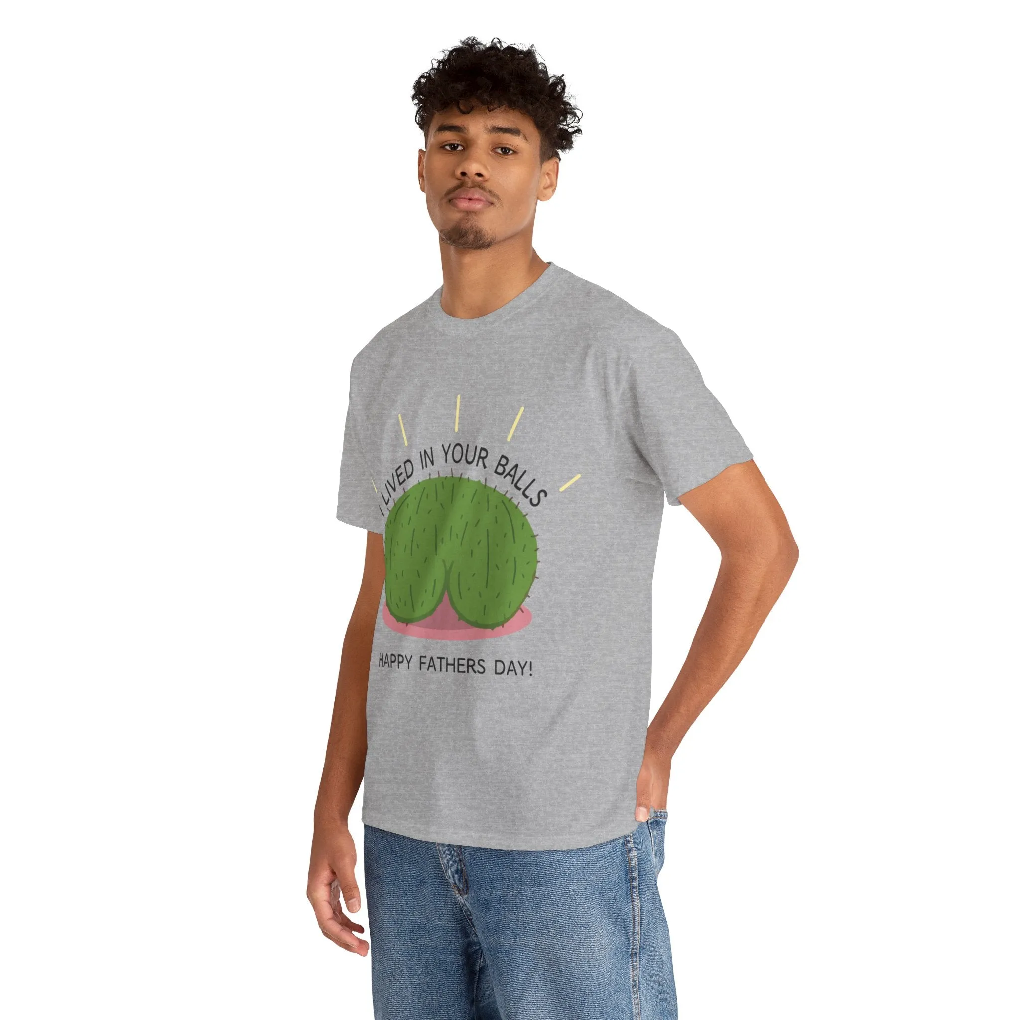 I lived in your balls Cotton Tee