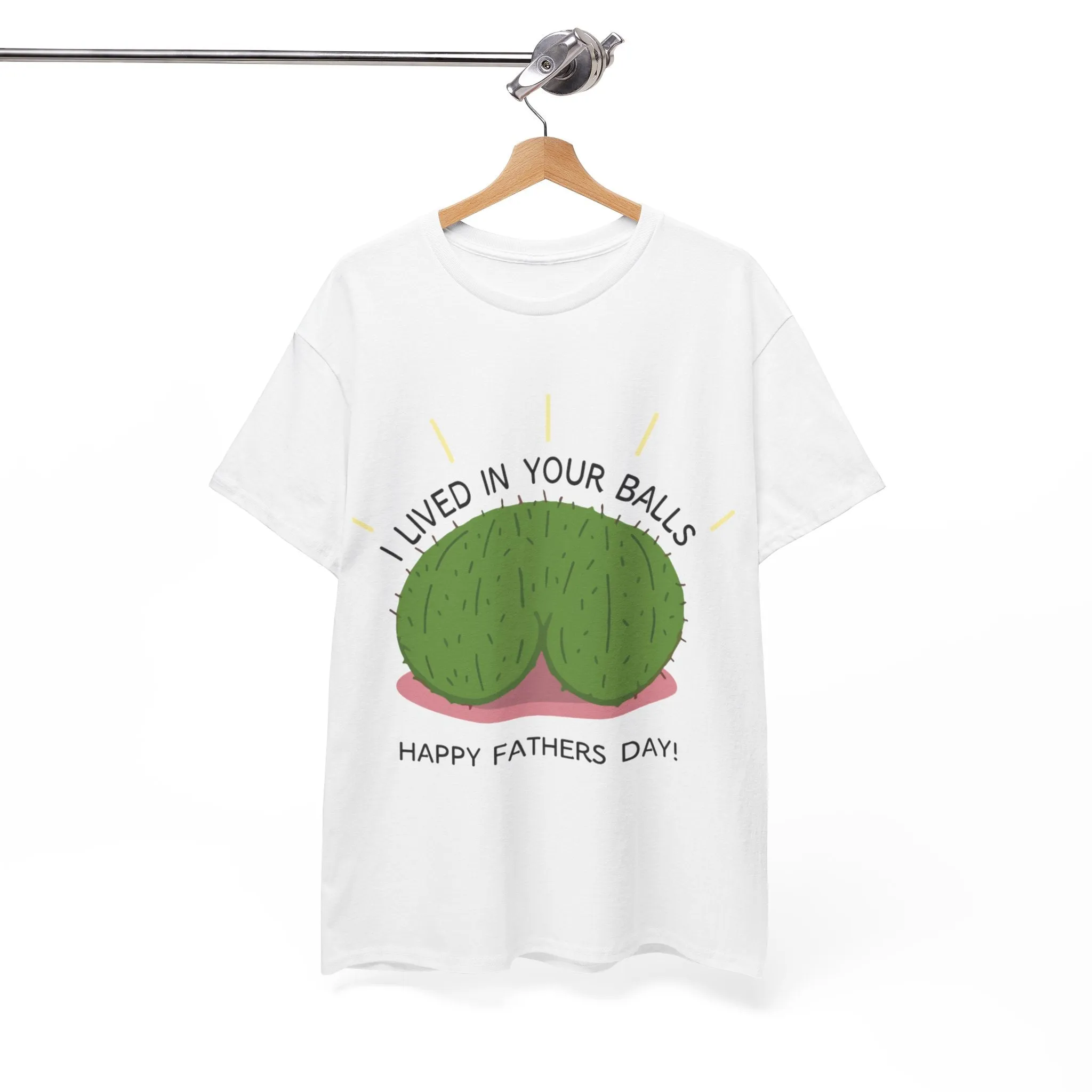 I lived in your balls Cotton Tee