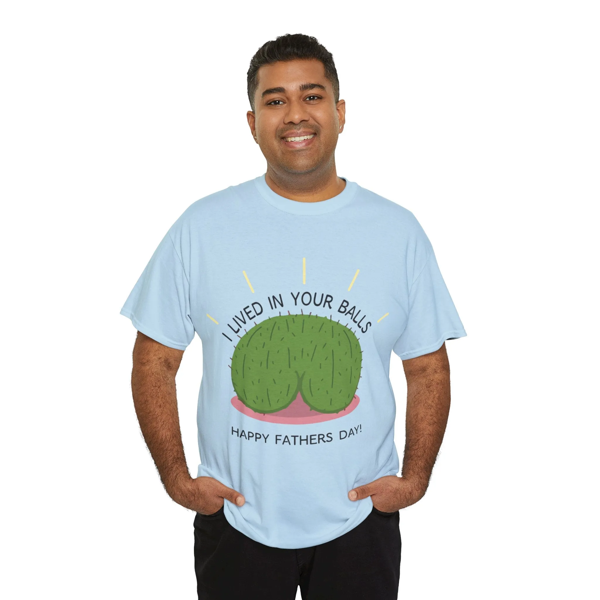 I lived in your balls Cotton Tee