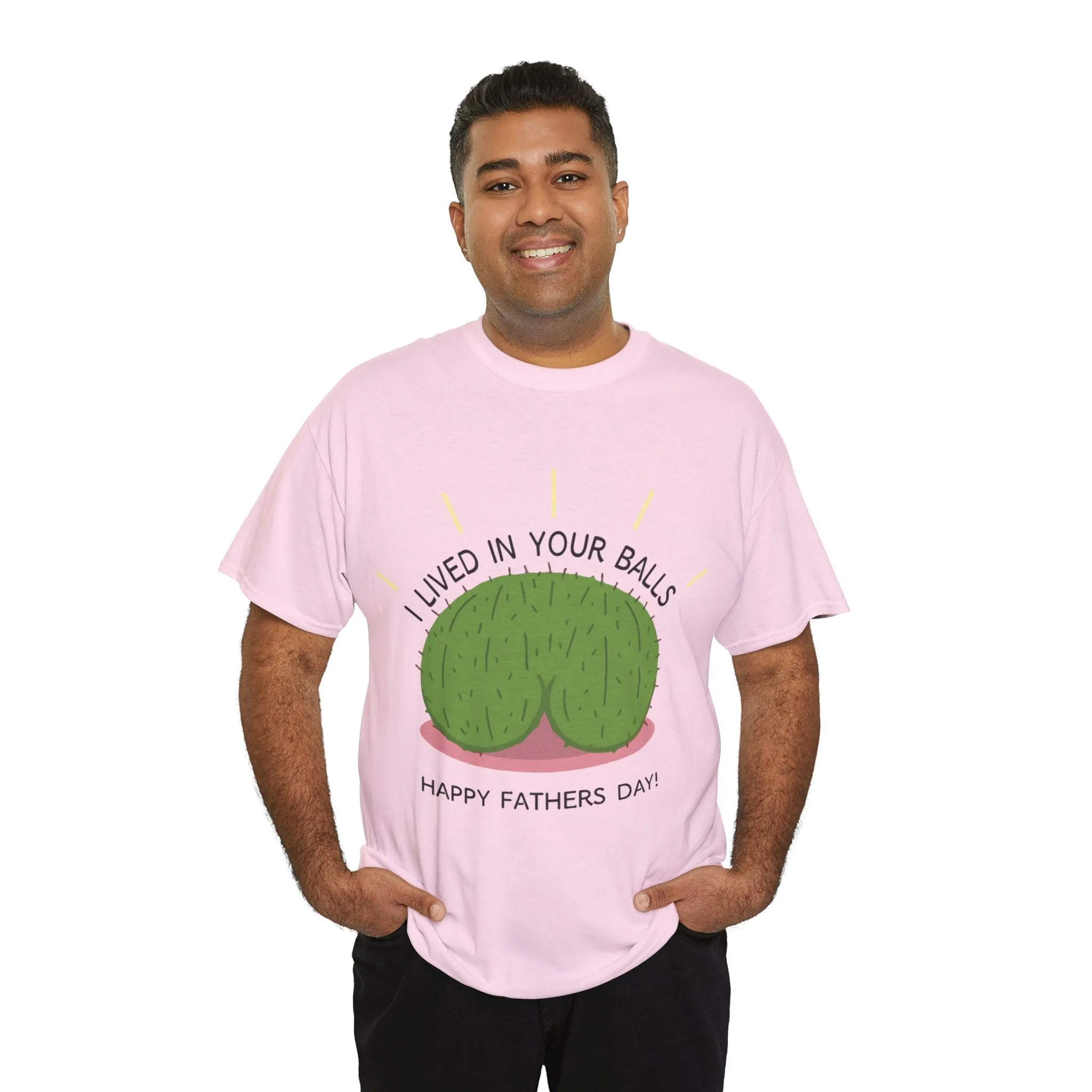 I lived in your balls Cotton Tee