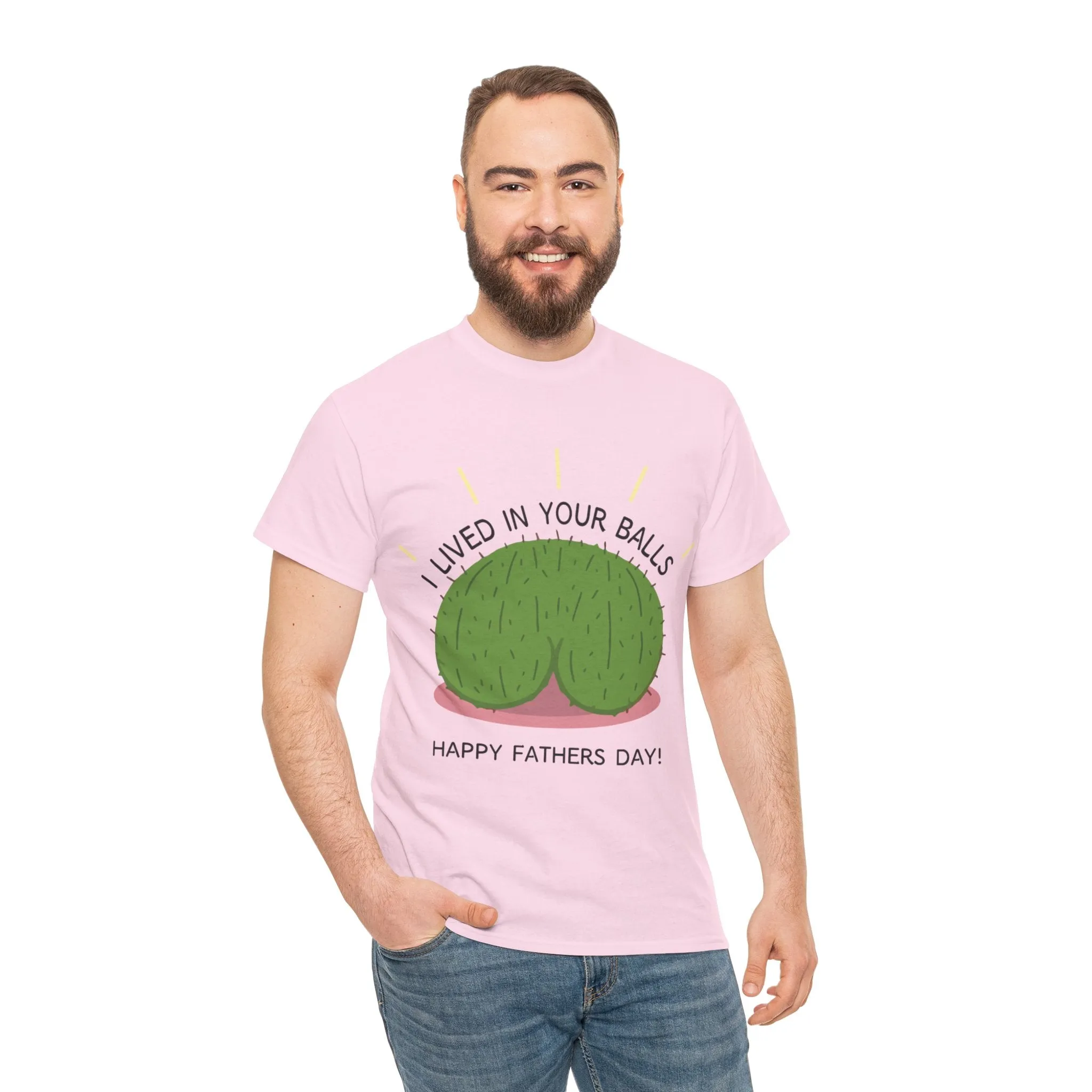 I lived in your balls Cotton Tee