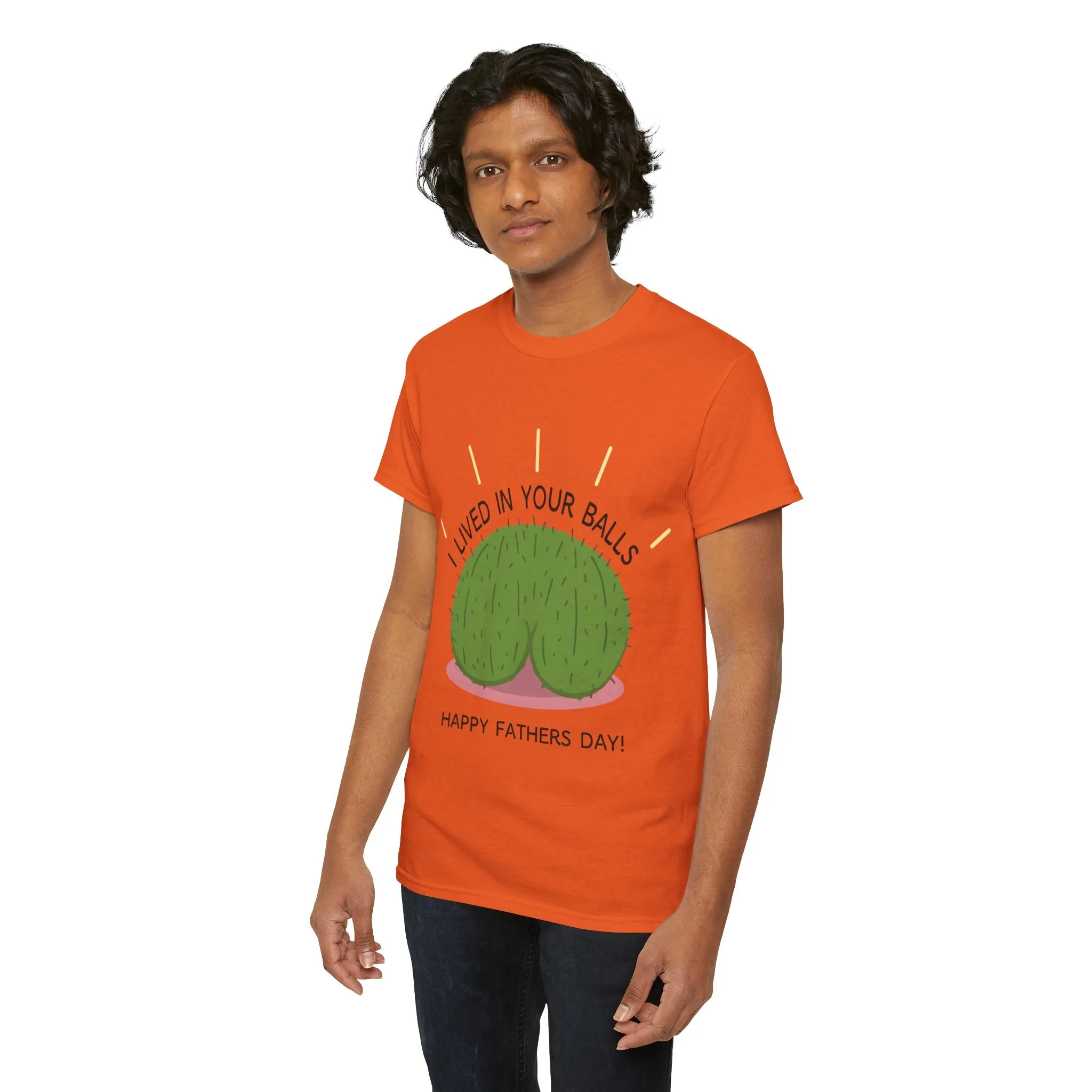I lived in your balls Cotton Tee
