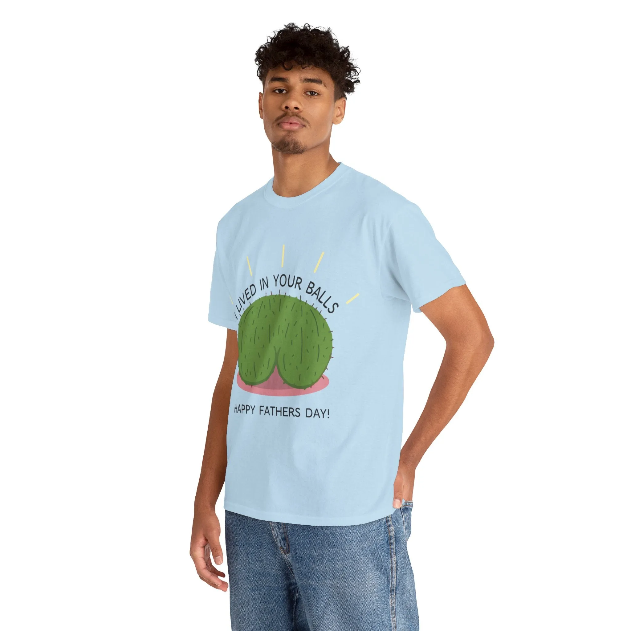 I lived in your balls Cotton Tee