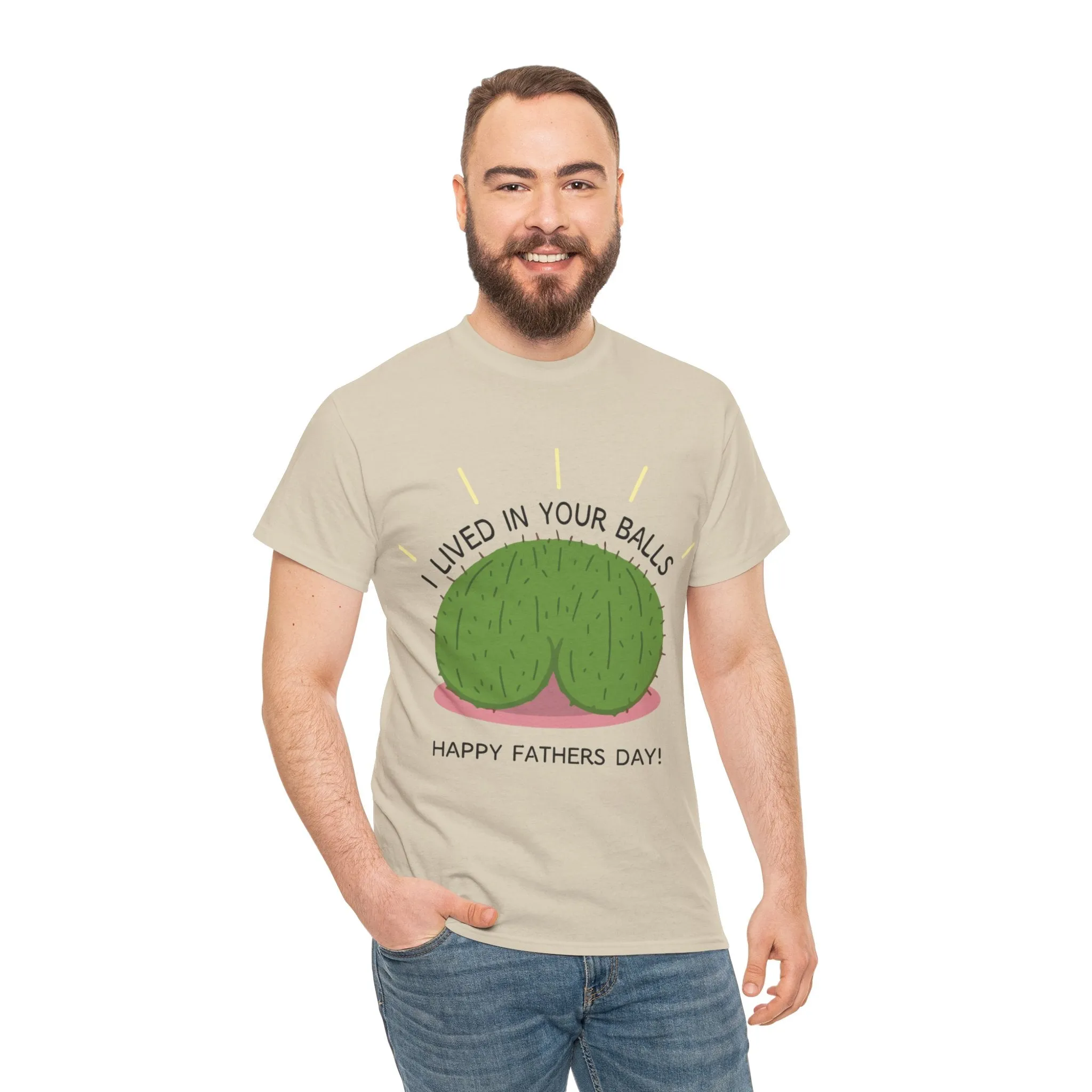 I lived in your balls Cotton Tee