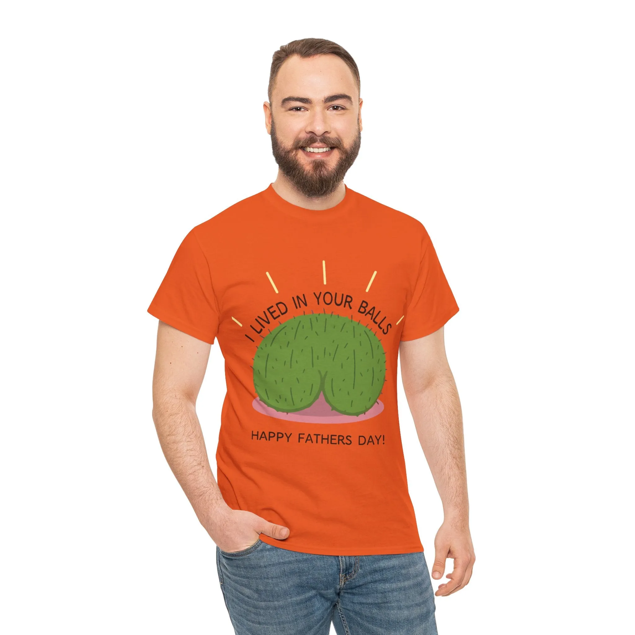 I lived in your balls Cotton Tee