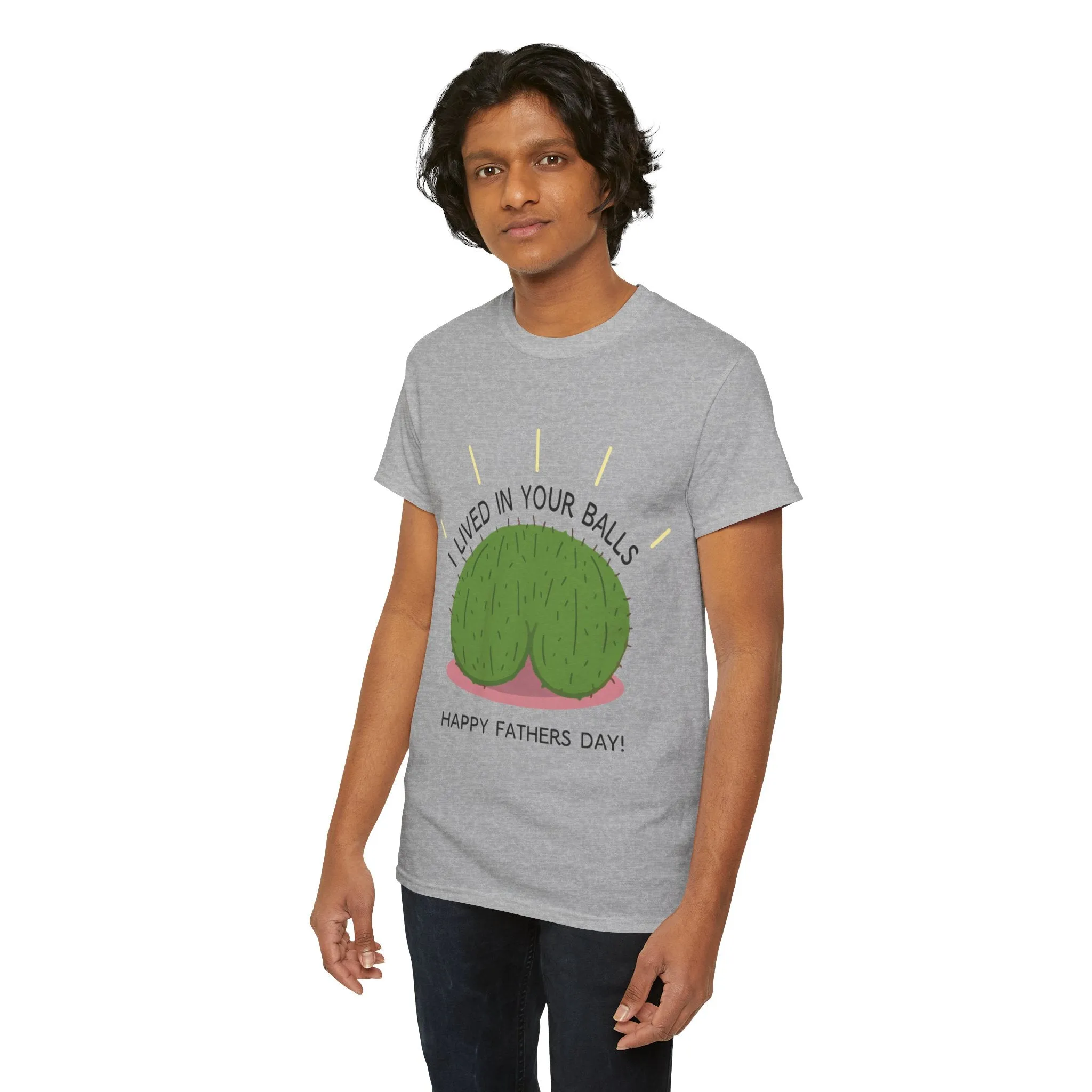 I lived in your balls Cotton Tee
